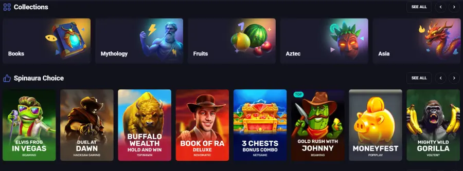 Spinaura casino